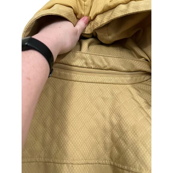 NILS Ski Womens Full Zip Hooded Insulated Coat Jacket Winter Size 12 Gold - Picture 8 of 16